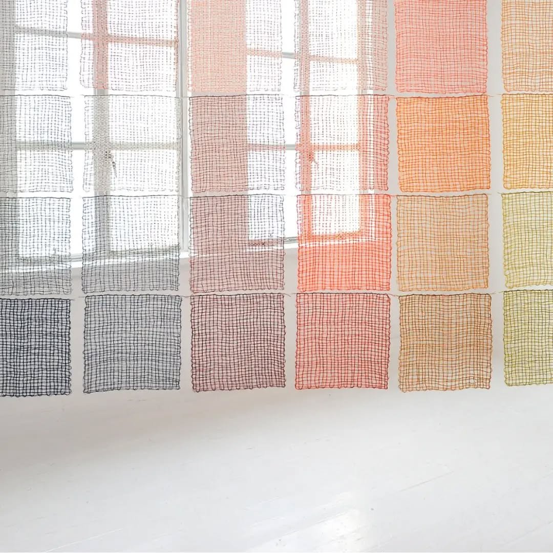 Transparent Colors 
  detail

#textileart 
#finnishtextileart 
#texo70 
#kokokirjo 
@texo_ry