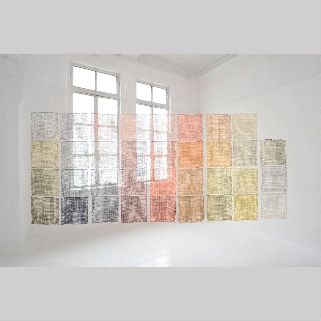 Transparent Colors 
  325 cm x 144 cm 

#textileart 
#finnishtextileart 
#texo70
#kokokirjo 
@texo_ry