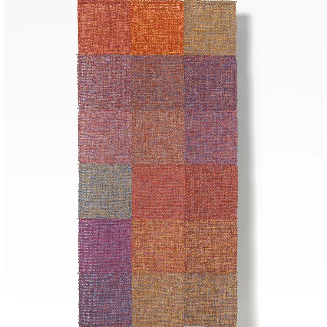 Green in Grid
2024
46 x 95 cm

Ornamon Teosmyynti 6.1.–22.2.2025 
Finlandia-talon Showroom 

Avoinna To –La klo 12–18 
sekä 
Su 2.2. 13-15 
Ti 4.2. 18-20 

teosmyynti.fi verkkokauppa palvelee 28.2.2025 asti.  

@teosmyynti 
#teosmyynti25 
#ornamonteosmyynti  
@texo_ry
#textileart
#finnishtextileart
#contemporarytextileart
#weaving